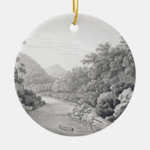 Ornamento De Cerâmica Holland novo: Vista do rio de Waragamba no Bl