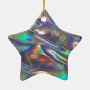 Ornamento De Cerâmica holográfico