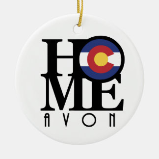 Ornamento De Cerâmica Home Avon CO