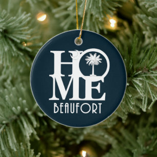 Ornamento De Cerâmica HOME Beaufort SC