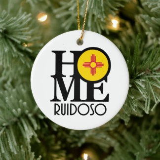 Ornamento De Cerâmica HOME Ruidoso