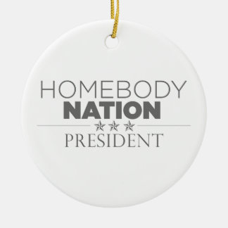 Ornamento De Cerâmica Homebody Nation Presidente