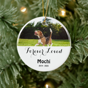 Ornamento De Cerâmica Homenagem Personalizada para Animais de Estimação