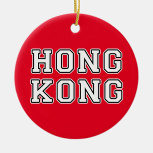 Ornamento De Cerâmica Hong Kong