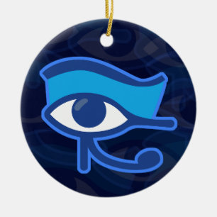 Ornamento De Cerâmica Horus Eye