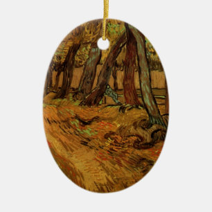 Ornamento De Cerâmica Hospital Paul Rua de Jardim Figura por Vincent van