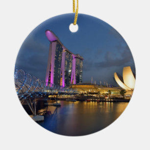 Ornamento De Cerâmica Hotel de luxo Marina Bay Sands Singapura