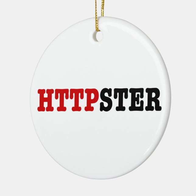 ORNAMENTO DE CERÂMICA HTTPSTER (Esquerda)