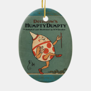 Ornamento De Cerâmica Humpty Dumpty