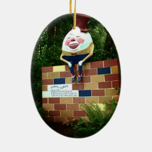 Ornamento De Cerâmica Humpty Dumpty