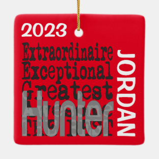 Ornamento De Cerâmica Hunter Extraordinaire CUSTOM
