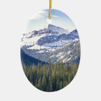 Ornamento De Cerâmica Hyalite repica Bozeman, Montana