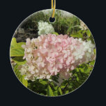 Ornamento De Cerâmica Hydrangea Grandiflora<br><div class="desc">Blooming hydrangea</div>