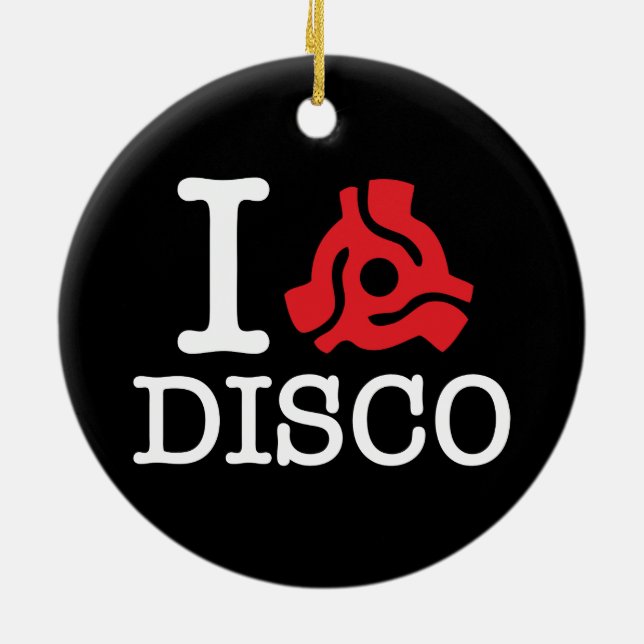 Ornamento De Cerâmica I 45 Adaptador Disco (Traseira)