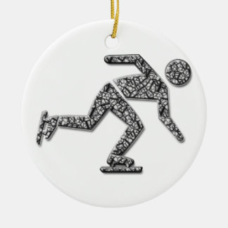 Ornamento De Cerâmica iceskater