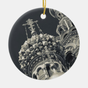 Ornamento De Cerâmica Igreja do Salvador no Sangue Derramado
