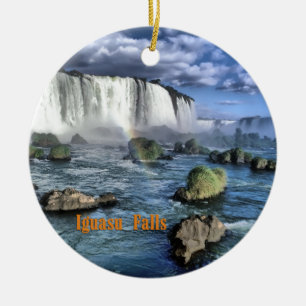 Ornamento De Cerâmica Iguacu cai Brasil