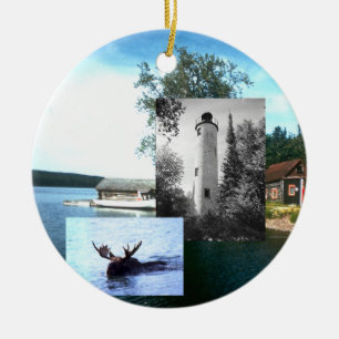 Ornamento De Cerâmica Ilha Royale de ABH