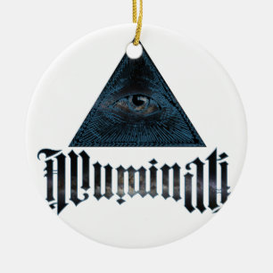 Ornamento De Cerâmica Illuminati