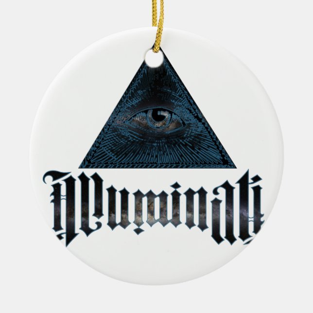 Ornamento De Cerâmica Illuminati (Frente)