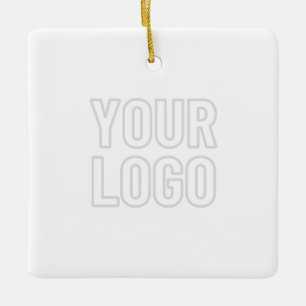 Ornamento De Cerâmica Iluminar automaticamente o logotipo para o fundo