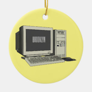 Ornamento De Cerâmica Ilustração de desenho animado de computador