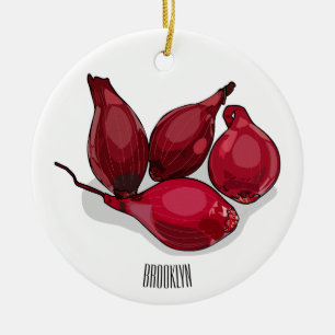 Ornamento De Cerâmica Ilustração de desenho animado de slot