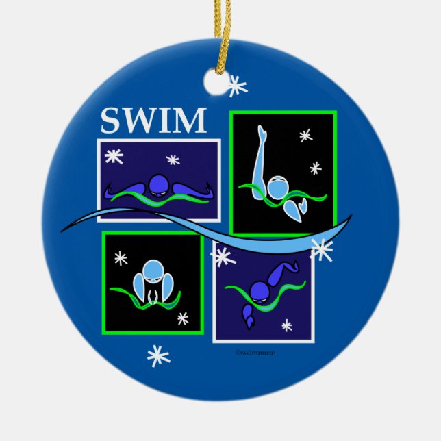 Ornamento De Cerâmica IM inverno da manhã (Frente)