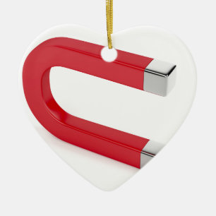 Ornamento De Cerâmica Ímã em ferradura