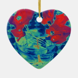 Ornamento De Cerâmica imagem de bougainville