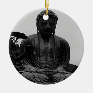 Ornamento De Cerâmica Imagem do Excelente Buda Vintage Japan Kamakura