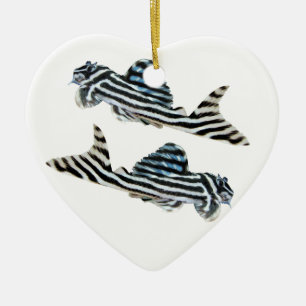 Ornamento De Cerâmica "Imperial Zebra Pleco"の 優 良 製 品