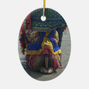 Ornamento De Cerâmica Impressão/Gráfico Whimsical Camel Art