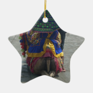 Ornamento De Cerâmica Impressão/Gráfico Whimsical Camel Art