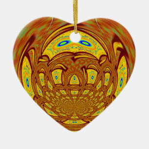 Ornamento De Cerâmica Impressão ouro Amarelo De Luvas De Beisebol