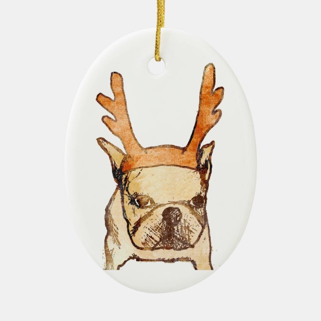 Ornamento De Cerâmica Incondicional (Frente)