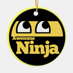 Ornamento De Cerâmica Incrível Ninja