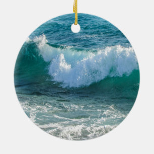 Ornamento De Cerâmica Incrível Wave mar costa mar náutica natureza