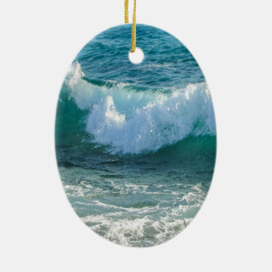Ornamento De Cerâmica Incrível Wave mar costa mar náutica natureza