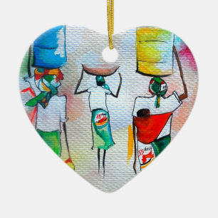 Ornamento De Cerâmica Independência em Mozambique!