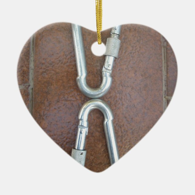 Ornamento De Cerâmica Infinidade de prata (Frente)