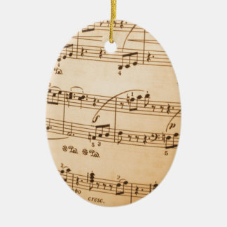 Ornamento De Cerâmica Informações de Música Fundo