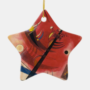 Ornamento De Cerâmica Inner Simmering Abstrato Painting