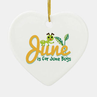 Ornamento De Cerâmica Inseto de junho
