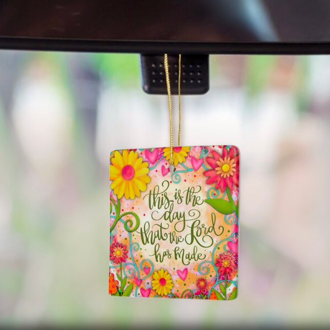 Ornamento De Cerâmica Inspiração Floral, Inspiração Religiosa Versa Insp (Criador carregado)