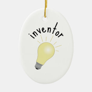 Ornamento De Cerâmica Inventor