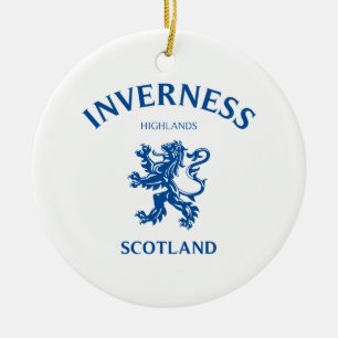 Ornamento De Cerâmica INVERNESS Scotland