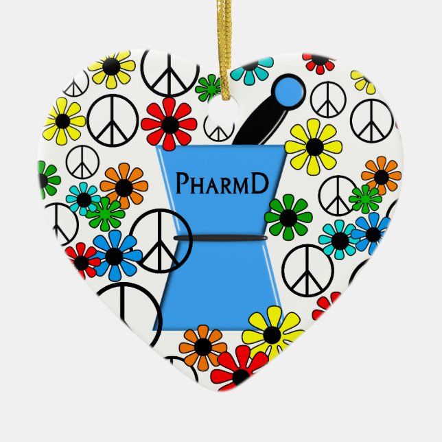 Ornamento De Cerâmica iPhone de PharmD e exemplo dos eletrônicos (Frente)