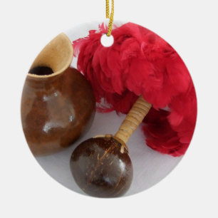 Ornamento De Cerâmica Ipu e Uli Uli