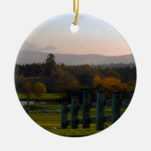 Ornamento De Cerâmica Ireland é bonito